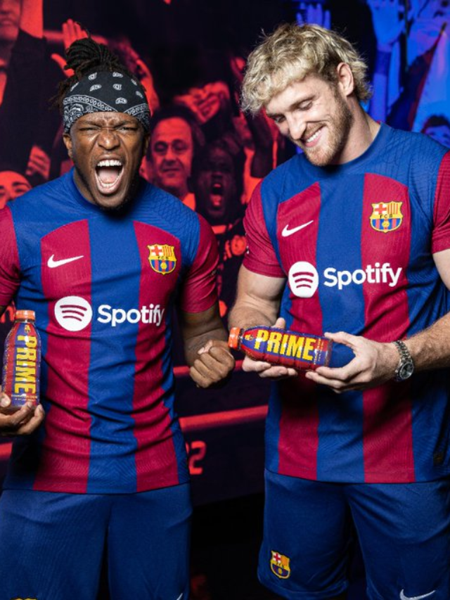 Logan Paul and KSI Announce Prime As New Sponsor Drink of FC Barcelona