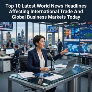 Top 10 Latest World News Headlines Affecting International Trade And Global Business Markets Today